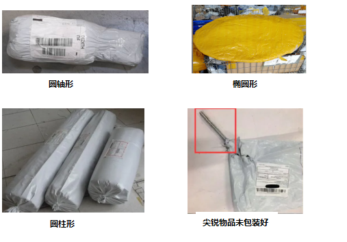 异形件包装示例图